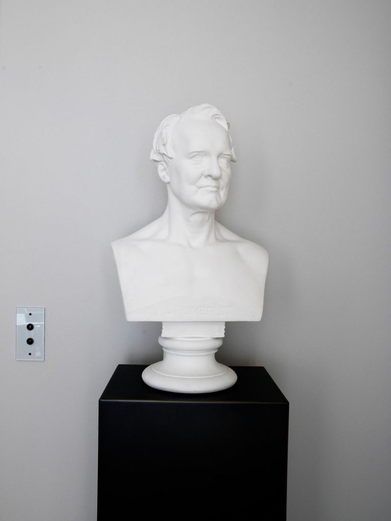 Decorative bust by Alexander von Humboldt