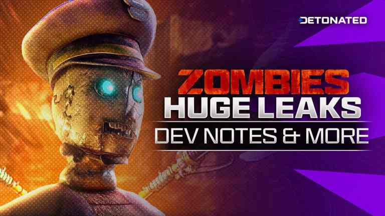 Huge Black Ops Zombies Reveal