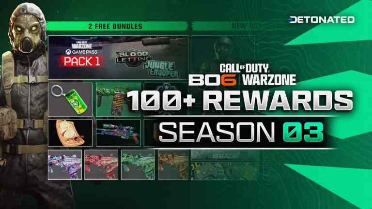 Black Ops 6 and Warzone Season 3 100+ Free Rewards and Promotions