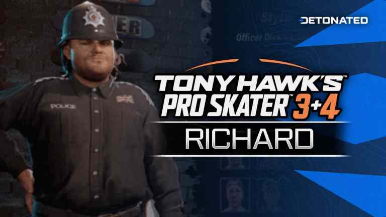 Richard in Tony Hawk Pro Skater 3+4