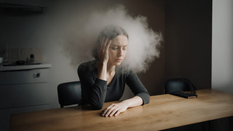 lady with brain fog