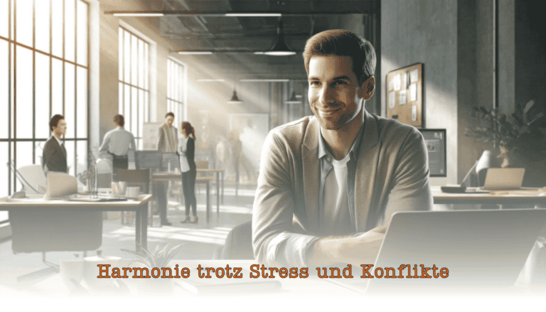 Harmonie trotz Stress und Konflikte