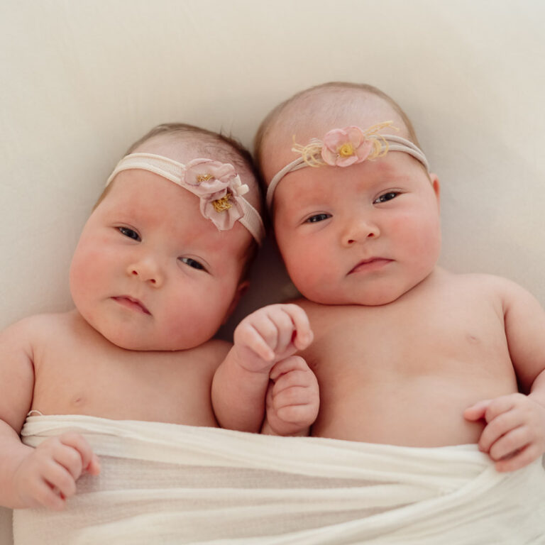 Twice the Love: Gwyneth & Isla | Sarasota Newborn Photographer