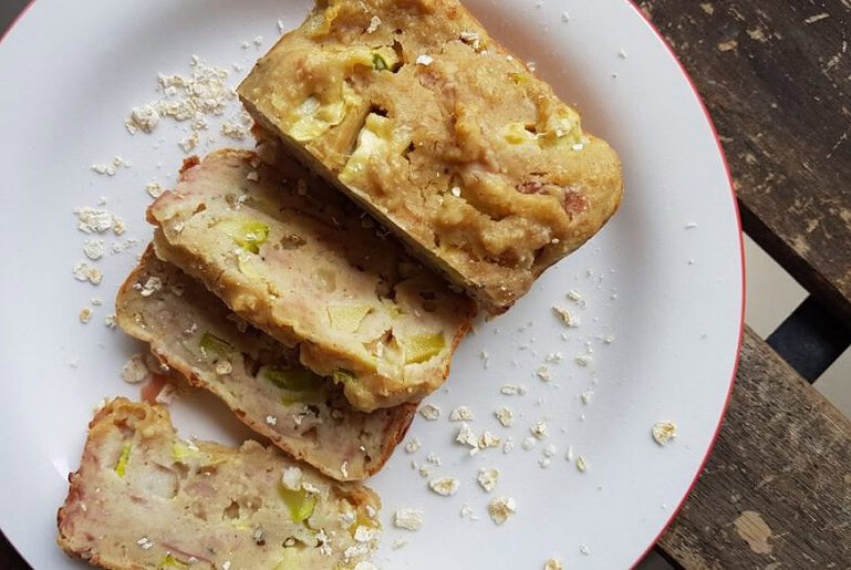 cake healthy sans matières grasses avoine