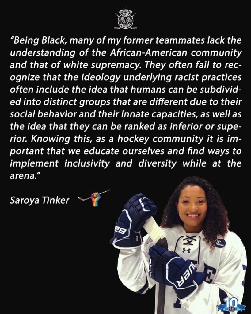 Saroya Tinker Statement