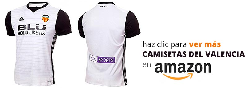 Nueva camiseta del Valencia temporada 2017 - 2018 2 Primera equipación del Valencia CF temporada 2017-2018