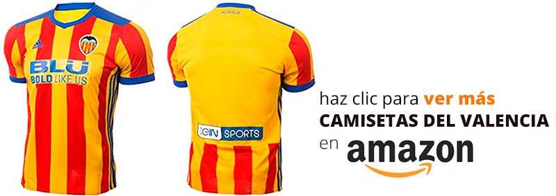 Nueva camiseta del Valencia temporada 2017 - 2018 3 segunda equipación Valencia CF temporada 2017 – 2018