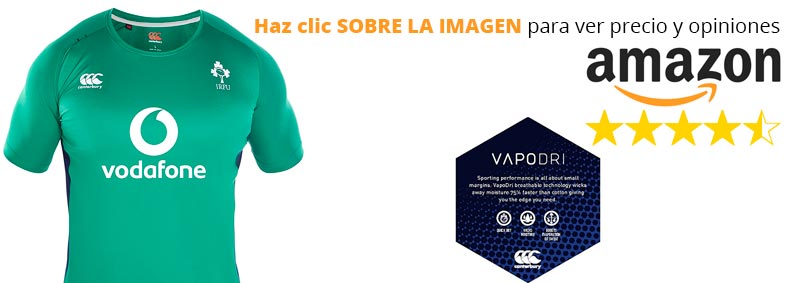 Camiseta de rugby Canterbury de Irlanda