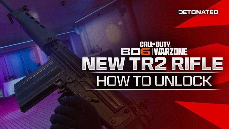 Operator holding the TR2 Marksman Rifle in Black Ops 6 Season 2 Multiplayer