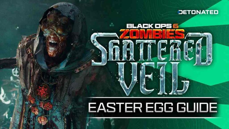 Screenshot of an Elder Disciple & Shattered Veil logo.