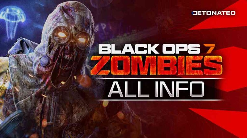 Black Ops 7 Zombies Logo and Zombie Screenshot
