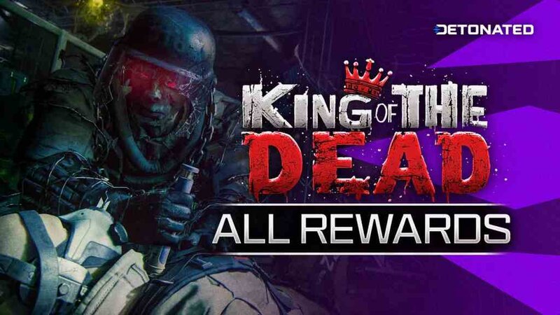 King of the Dead Event Logo and Black Ops 6 Zombies Screenshot