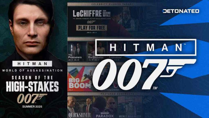 Hitman x 007 LeChiffre Crossover Roadmap