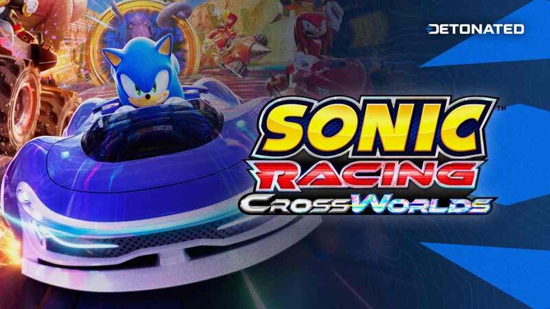 Sonic Racing CrossWorlds Logo & Characters
