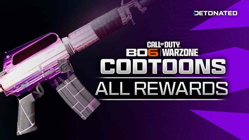 New 'Speedlines' event camo along with CODToons logo & all rewards. Call of Duty: Black Ops 6 & Warzone Season 4 Reloaded.