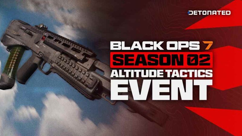 The Altitude Tactics Event Text With The New Voyak KT-3 Assault Rifle Featured Falling From The Sky