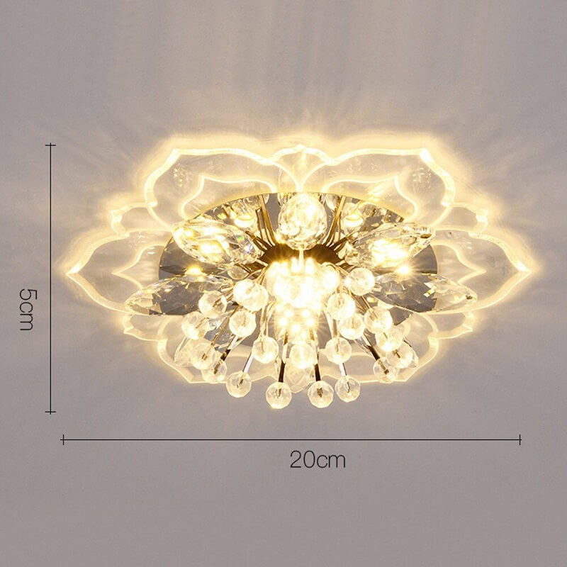 Lampa sufitowa kwiat lotosu art deco zjawiskowa i oryginalna. Do salonu, do sypialni, do jadalni.