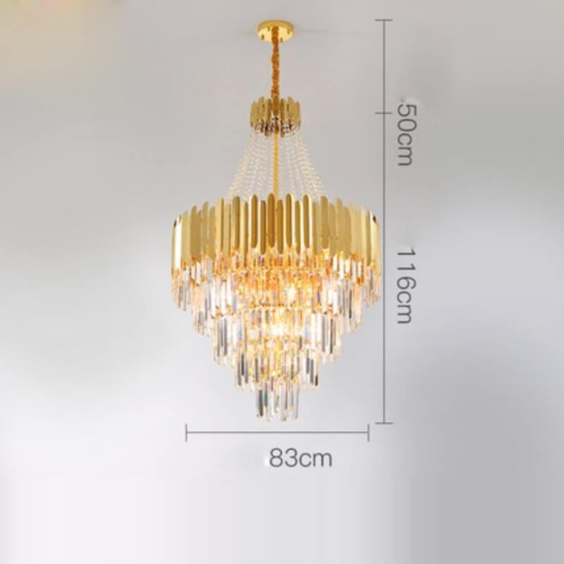 Luksusowy żyrandol Imperial glamour elegancki i zjawiskowy. Do salonu, do sypialni, do gabinetu.