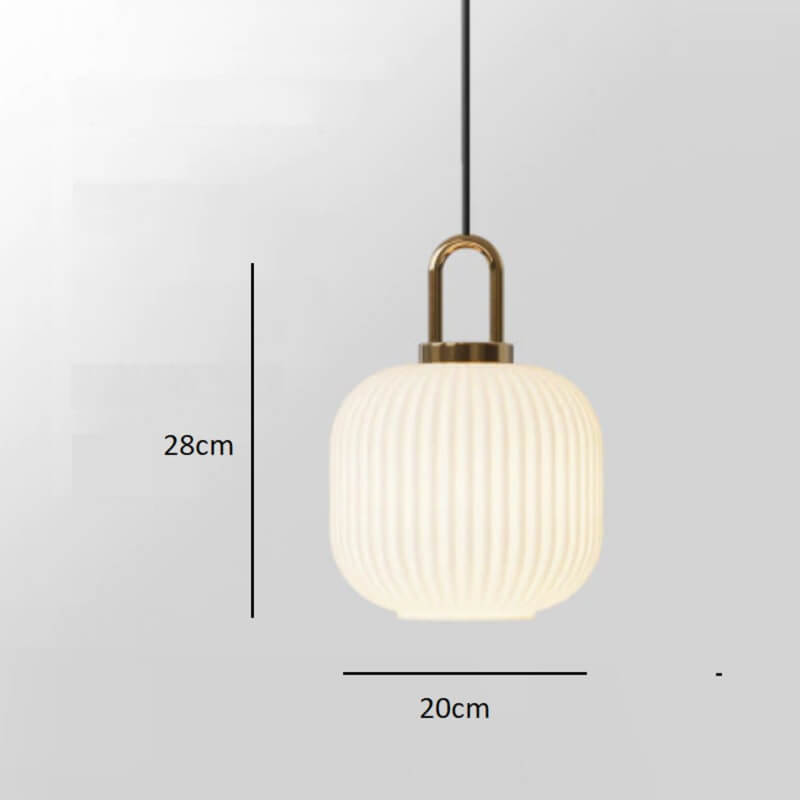 Szklana lampa wisząca Kler klasyczna oryginalna i elegancka. Do sypialni, do kuchni, do salonu.