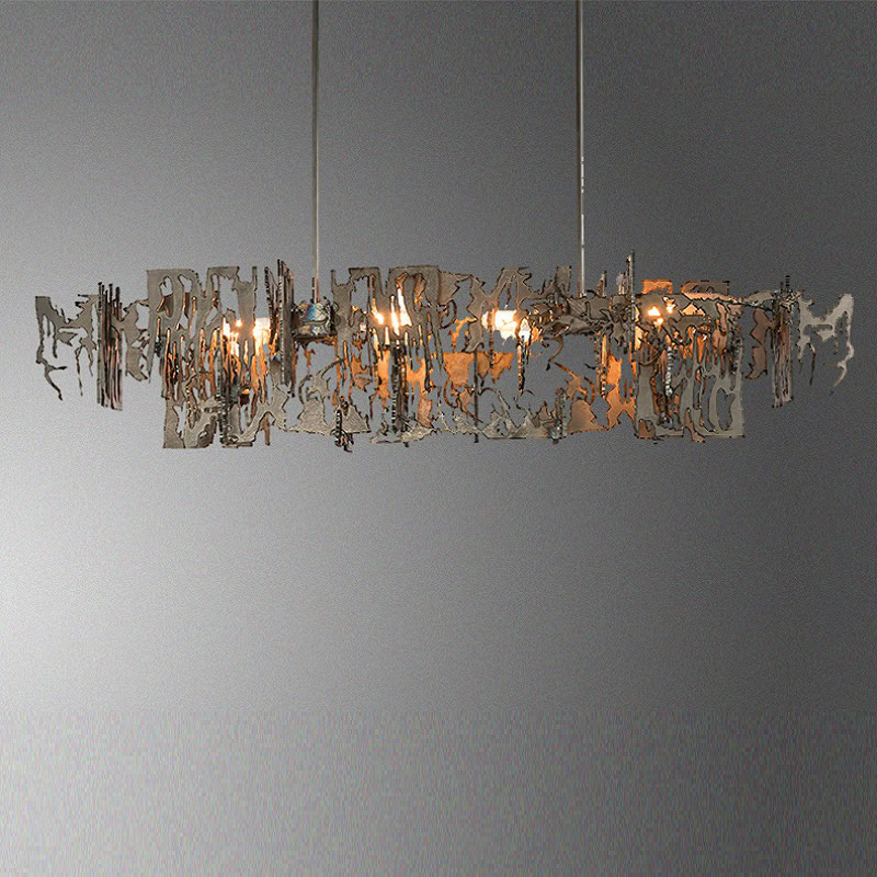 Designerska metalowa lampa wisząca nowoczesna elegancka i oryginalna. Do kuchni, do salonu, nad wyspę.