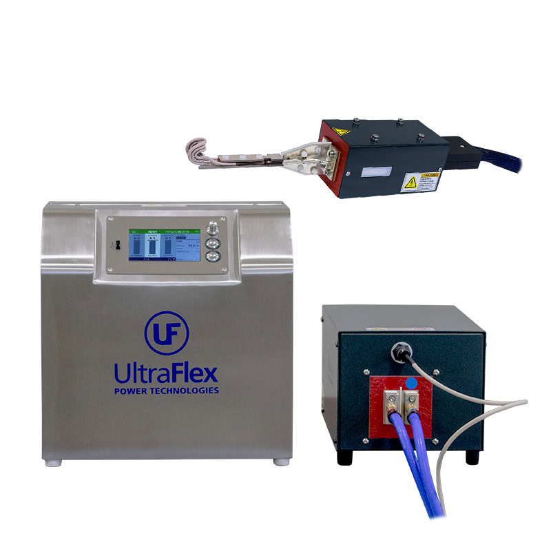 Mobile induction brazing machine