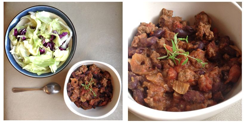 chili con carne allégé recette diététique 2