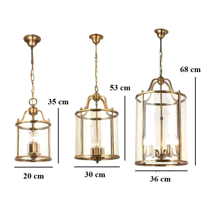 Stylowa Lampa Wisząca Orion Latarnia Vintage