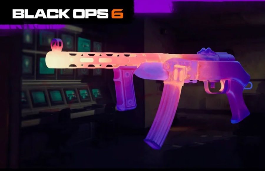 “Heat Signature” Blueprint for PPSH-41 SMG. Available in Season 4 of Black Ops 6.