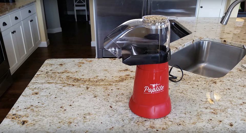 Poplite popcorn popper