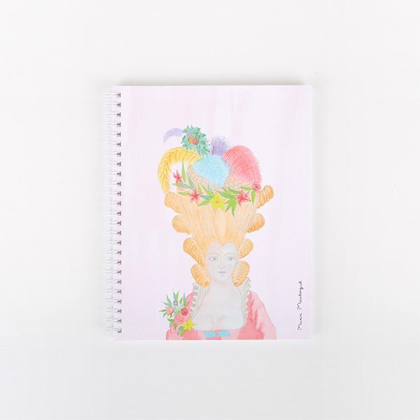 Carnet A5 spirale - ligne Bonjour Versailles