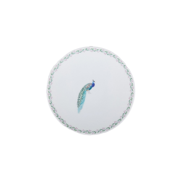 Assiette-Canapé---Paon
