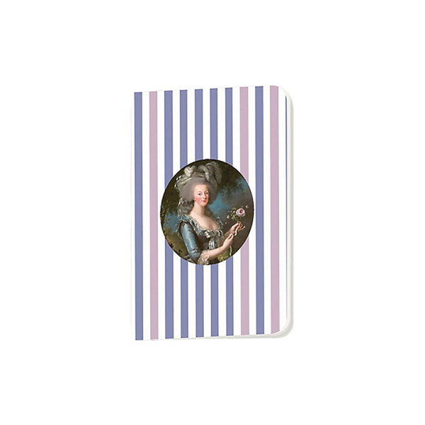 carnet portrait reine marie antoinette rose