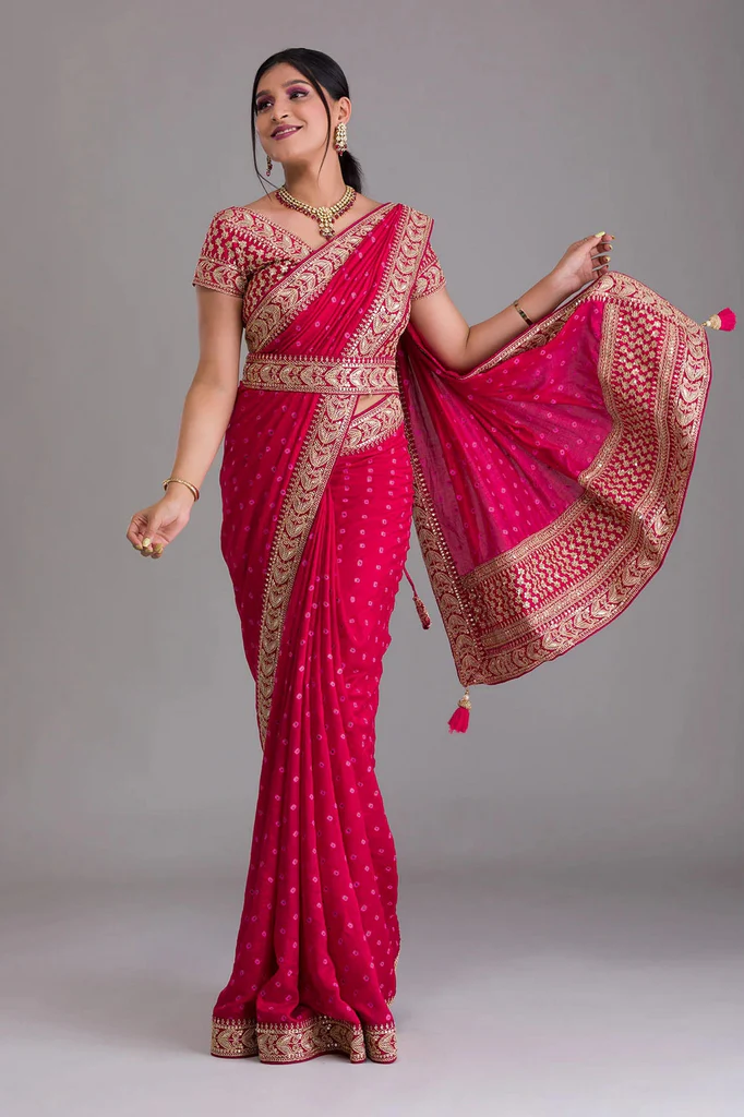 The Enduring Elegance of the Pink Cotton Saree: A Timeless Style Statement