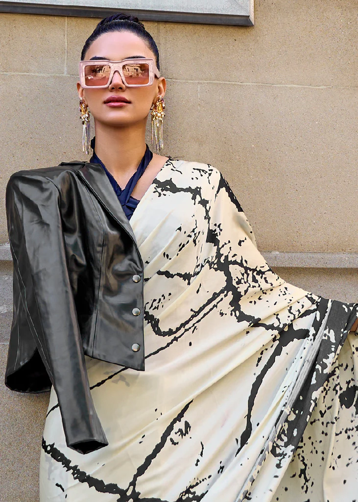 The White Saree: A Timeless Expression of Elegance