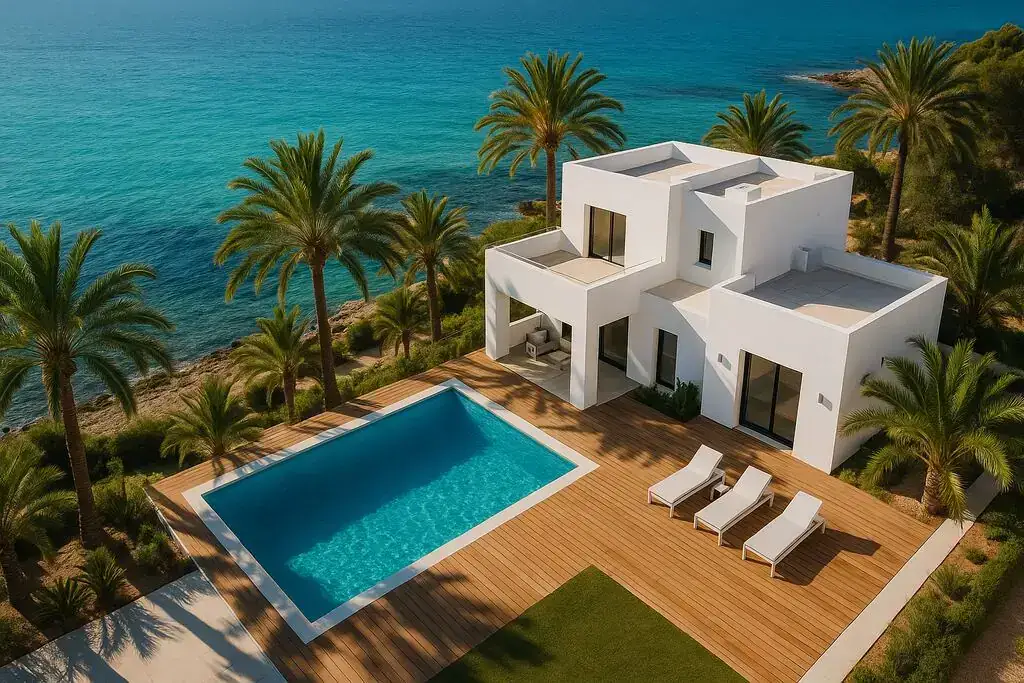 Vídeo y fotografía aérea para real estate, villas e inmobiliarias premium