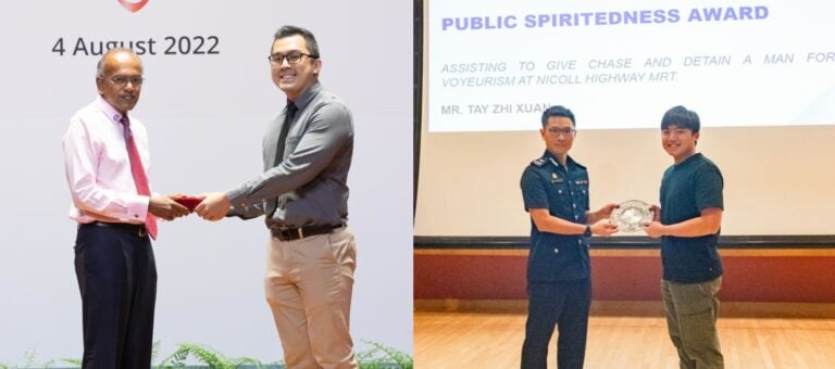 Heart of God Church Members Receive Awards from Ministry of Home Affairs and Singapore Police Force for Saving a Life and Stopping a Voyeur