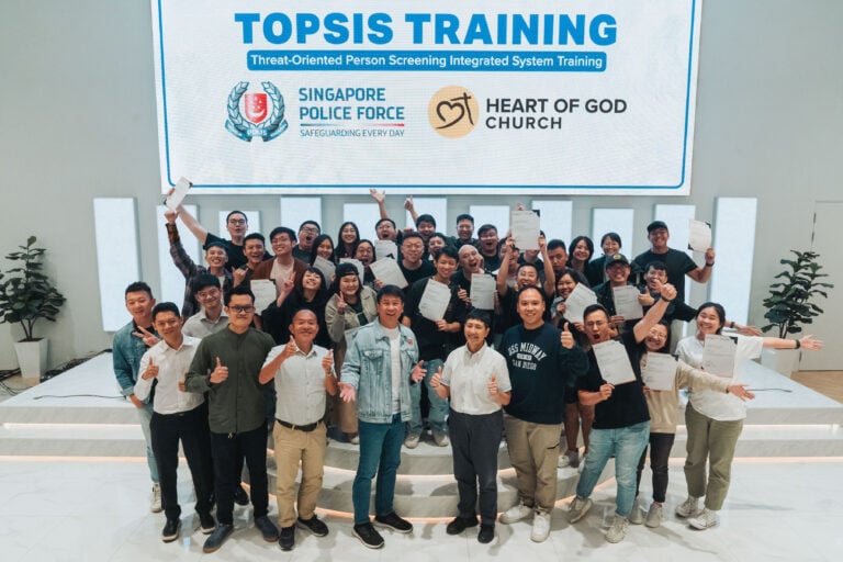 Heart of God Church x Singapore Police Force Collab