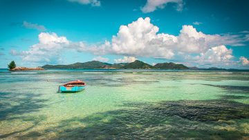 Beach in the Seychelles from Oceans Project