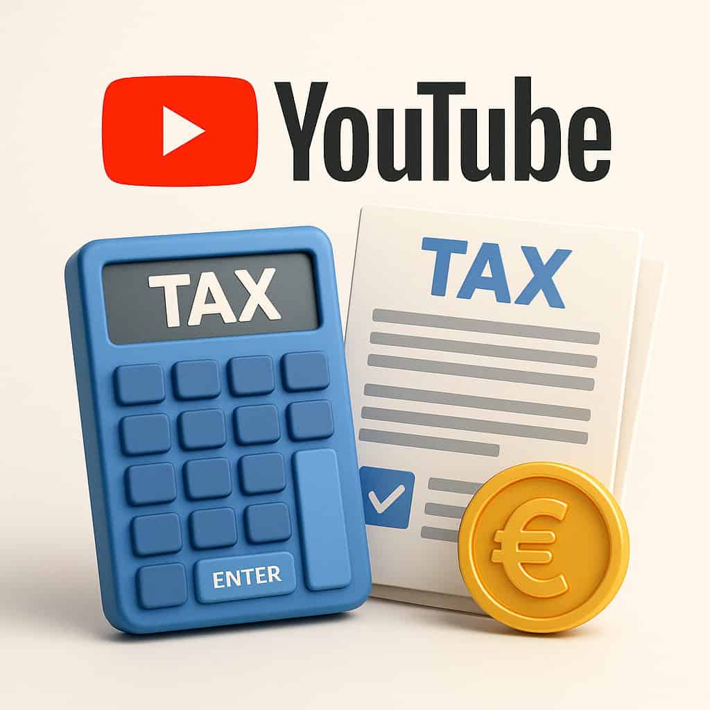 Tasse YouTube 2025: come funziona davvero la fiscalità dei guadagni AdSense