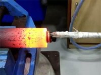 Bore Heating of a Steel Pipe