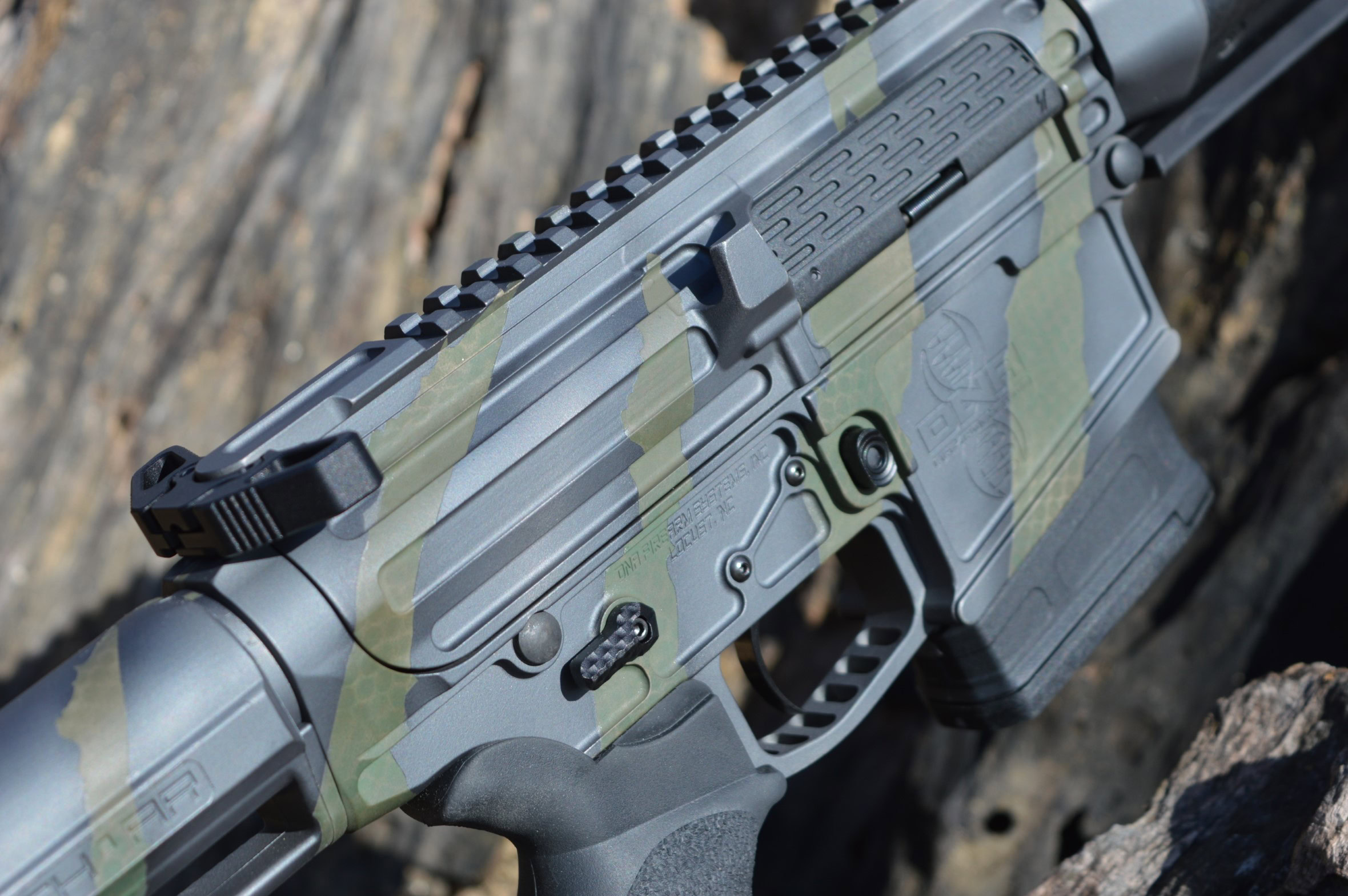 Alpha Fixed Carbon AR-10 Rifle - Image 4