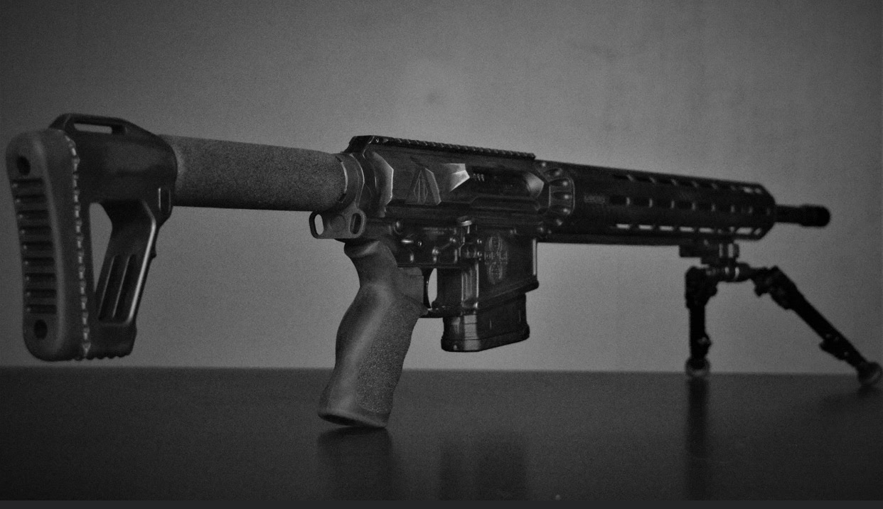 Alpha Adjustable Stainless AR-10 Rifle - Image 5