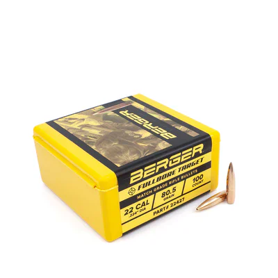 Berger 22cal 80.5gr Fullbore Target