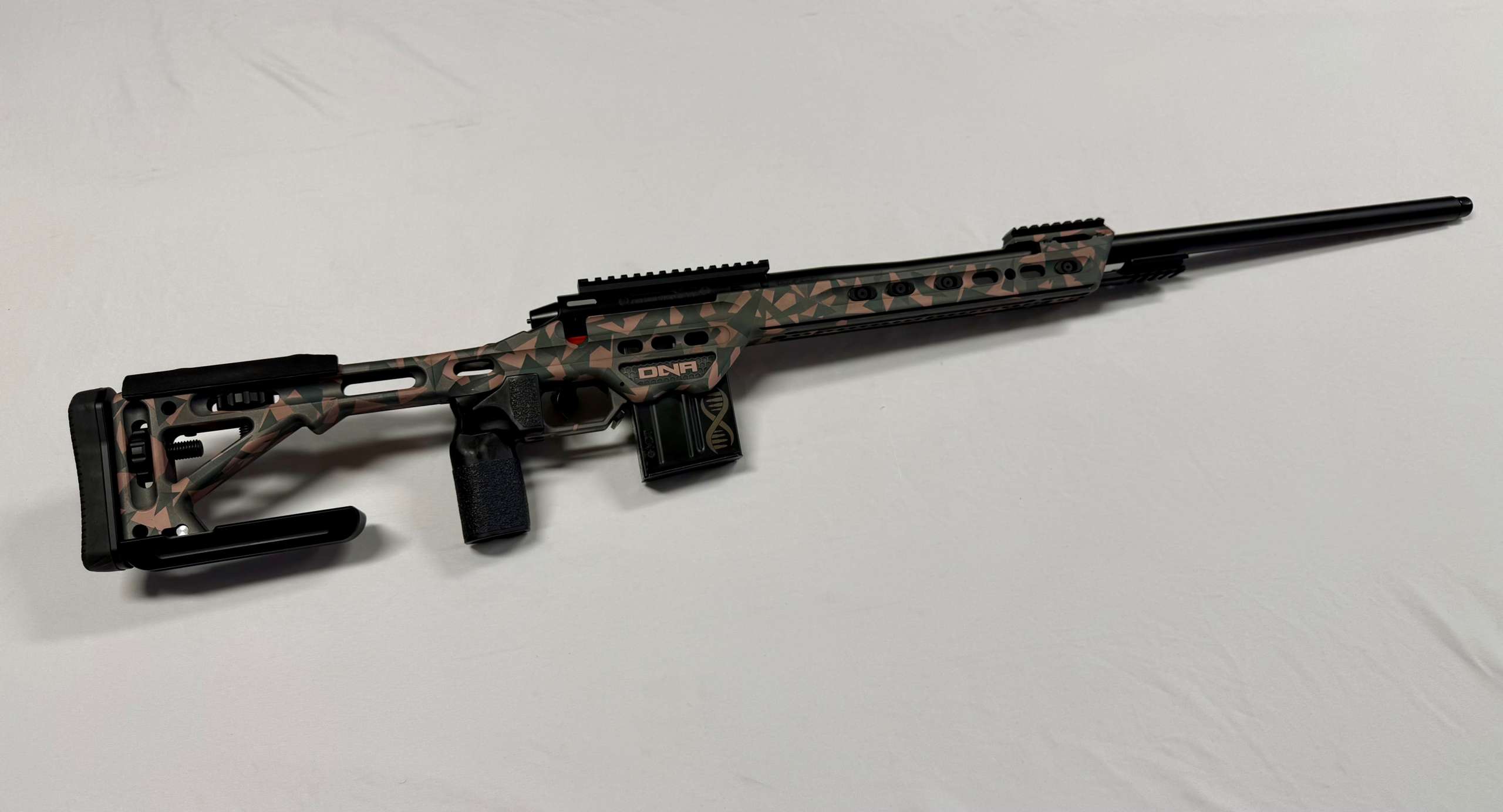 DNA Firearm Systems CRF-O Competition Rifle Chambered in 6mm Dasher, Left Hand - Image 3
