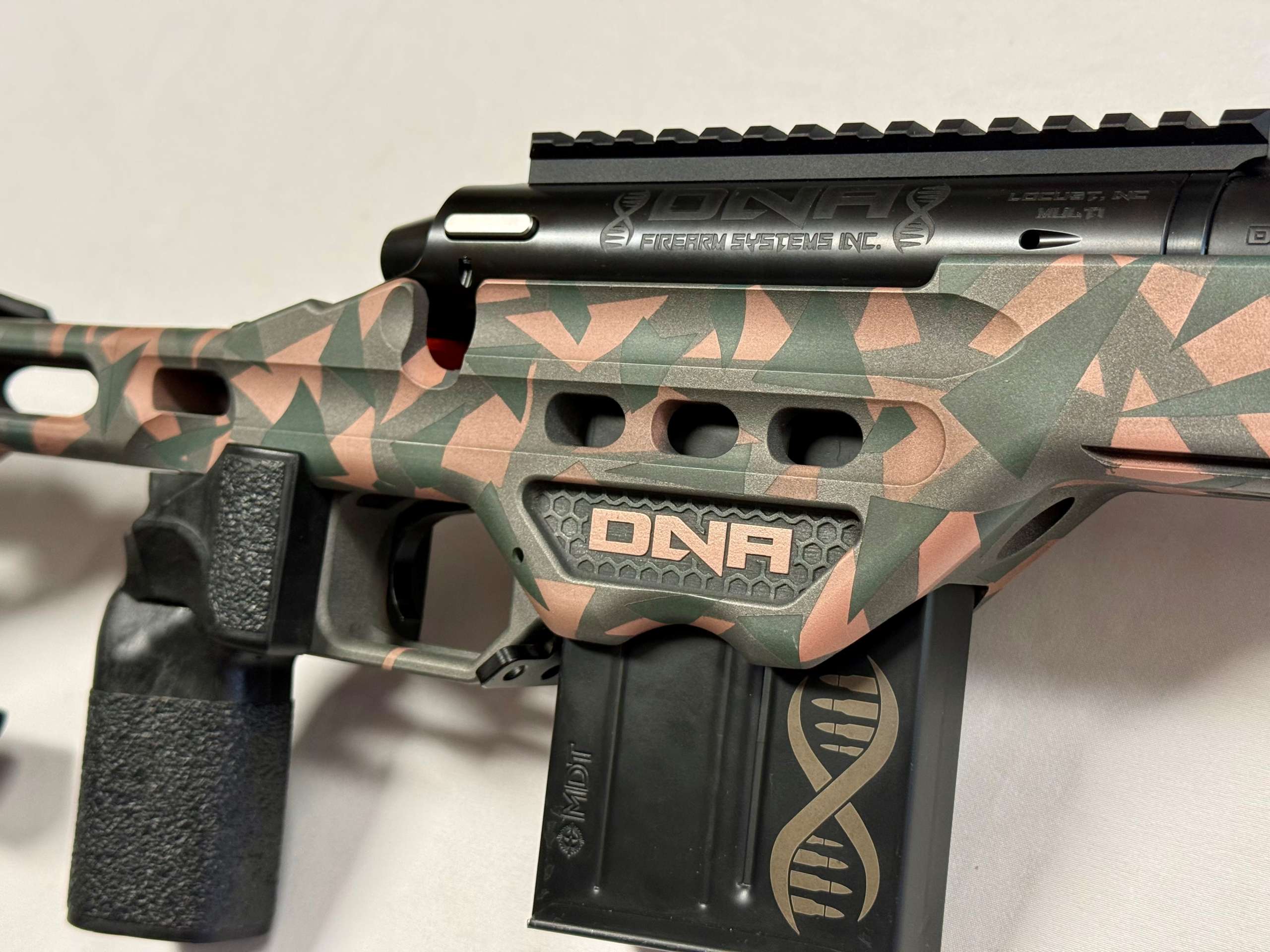DNA Firearm Systems CRF-O Competition Rifle Chambered in 6mm Dasher, Left Hand - Image 2