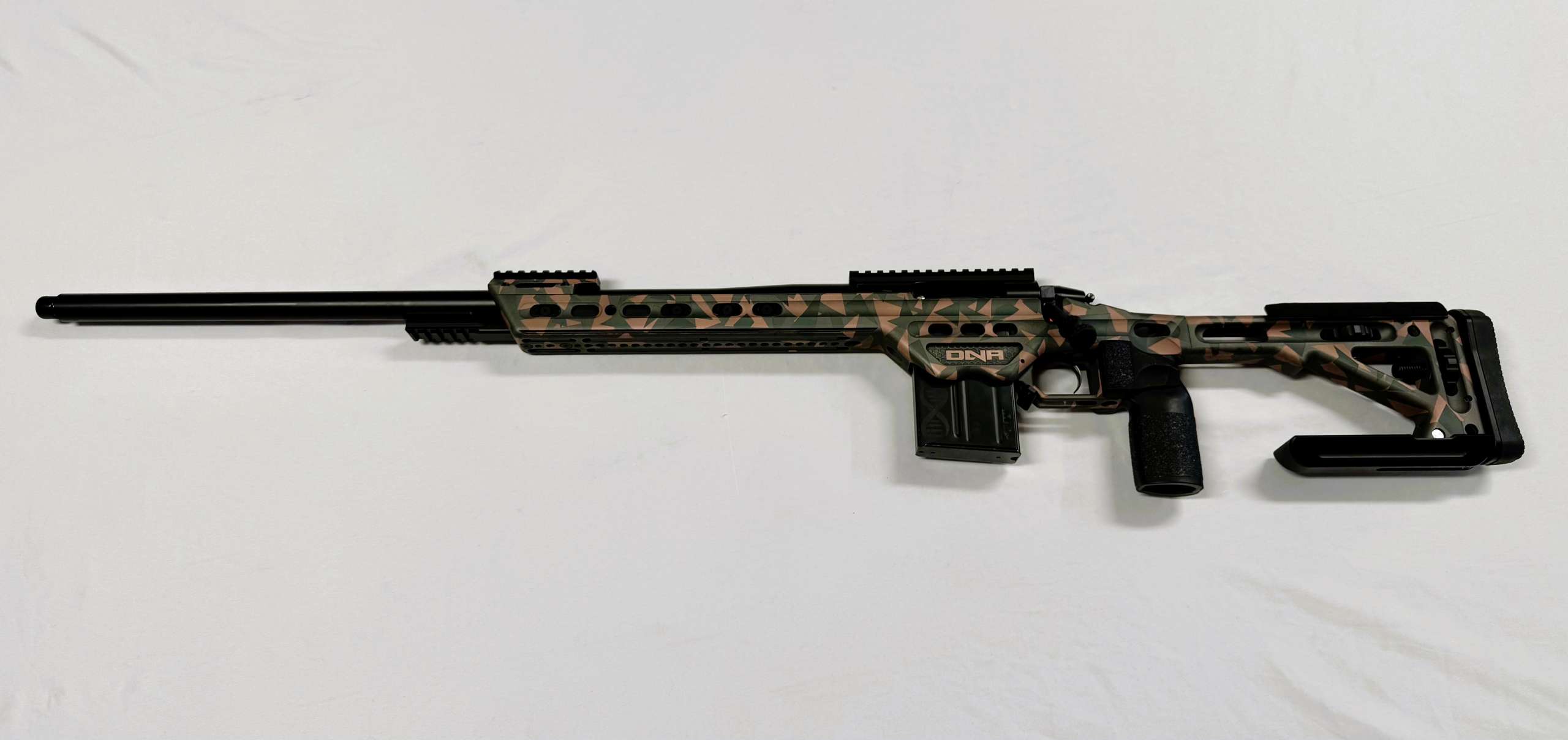 DNA Firearm Systems CRF-O Competition Rifle Chambered in 6mm Dasher, Left Hand