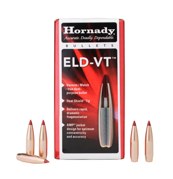 Hornady 6mm 80gr ELD-VT #24372