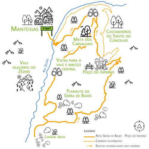Mapa.SerraBaixo.PocoInferno.PT