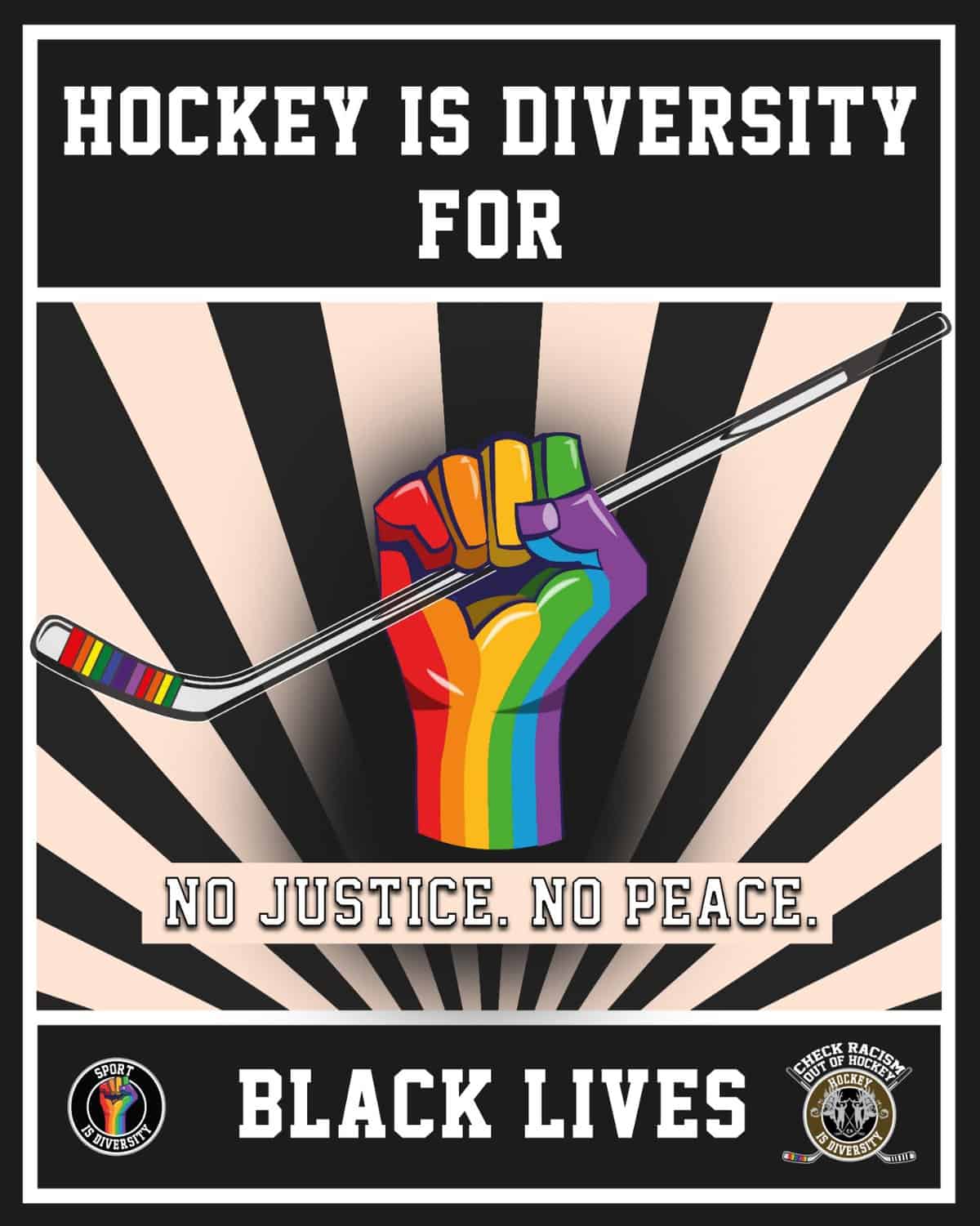 Hockey is Diversity - Black Lives Matter