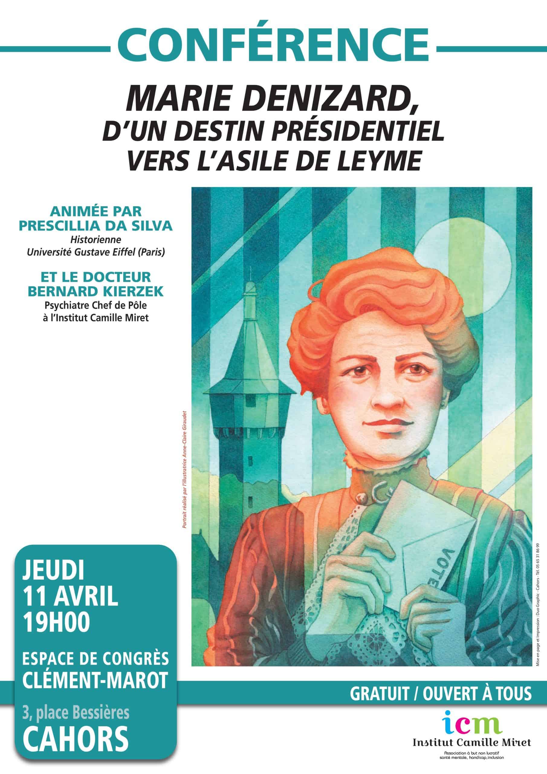 Marie Denizard : D’un destin présidentiel vers l’asile de Leyme